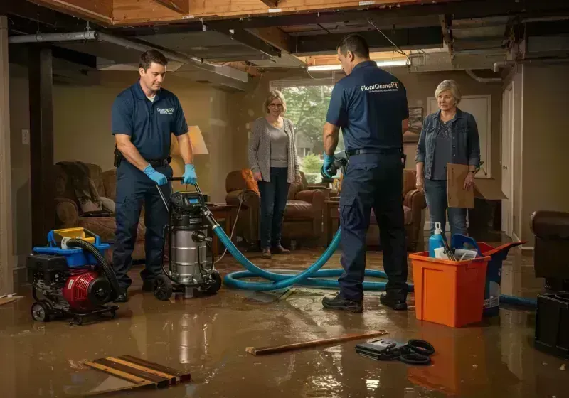 Basement Water Extraction and Removal Techniques process in Bellwood, VA